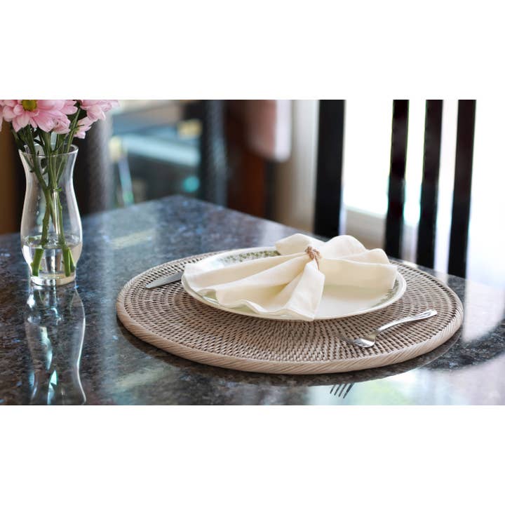 Artifacts Trading Company - Wholesale Placemat - Artifacts Rattanâ„¢ Round Placemat