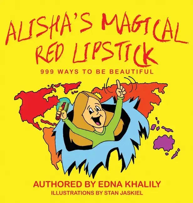 Books by splitShops - Wholesale Book - Kids - Alisha's Magical Red Lipstick - Hardcover0