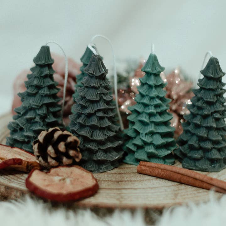 Bougie sapin de Noël pour la vente par Harzcandles
