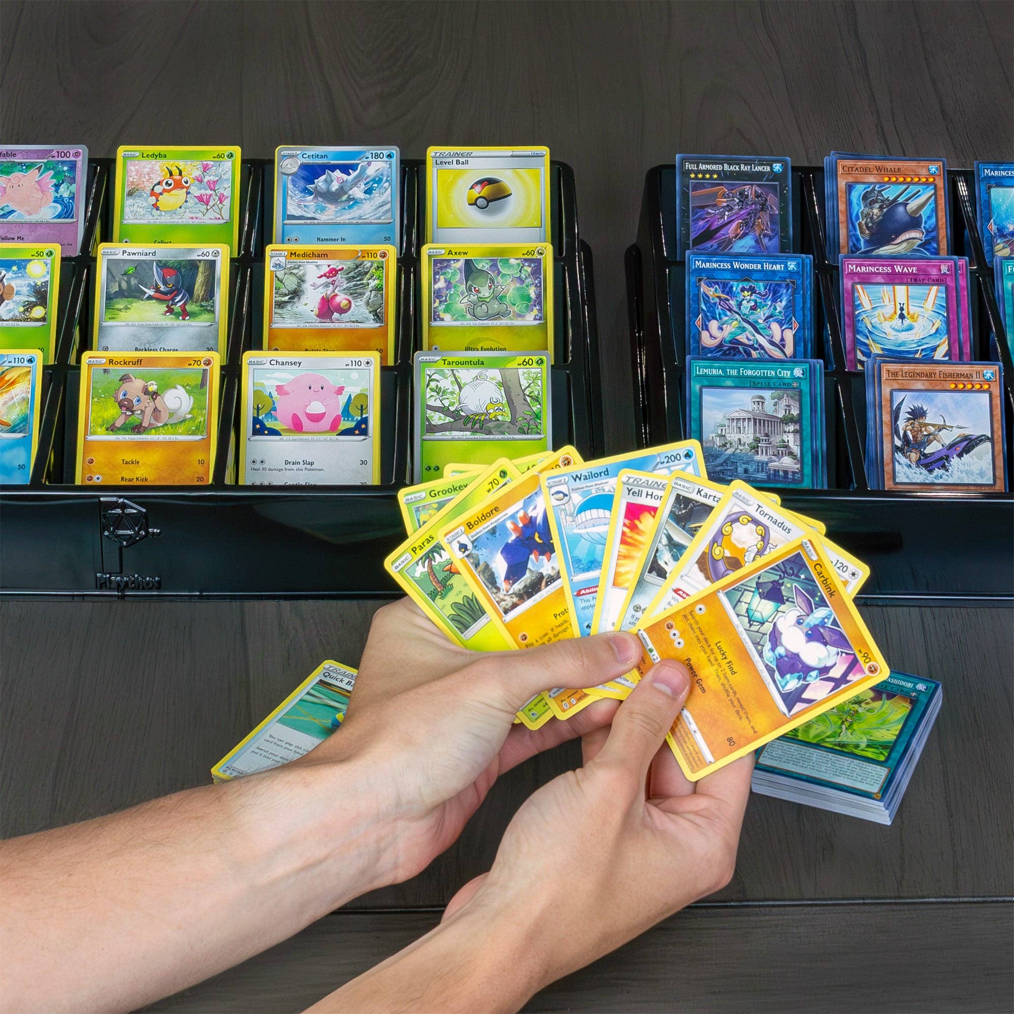 Kurated Korner - Wholesale Card Game - Toy Vault 15-Slot Card Sorting & Dealer Trays 3pk6