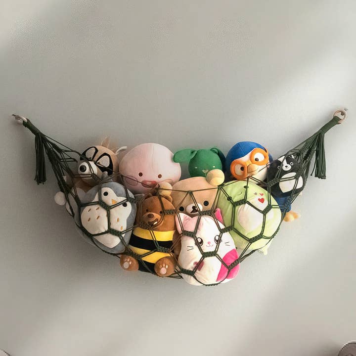 BeanDaikon – wholesale Toy storage box – Kids & baby – Boho Macrame Toy Storage Hammock I250