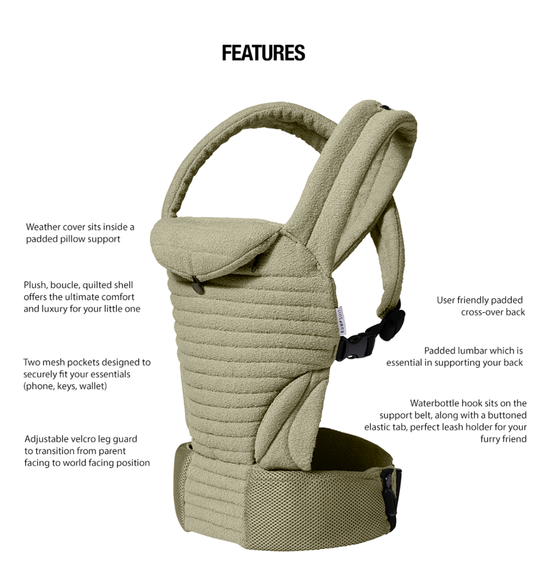 The Armadillo Baby Carrier - Matcha for wholesale on Faire10