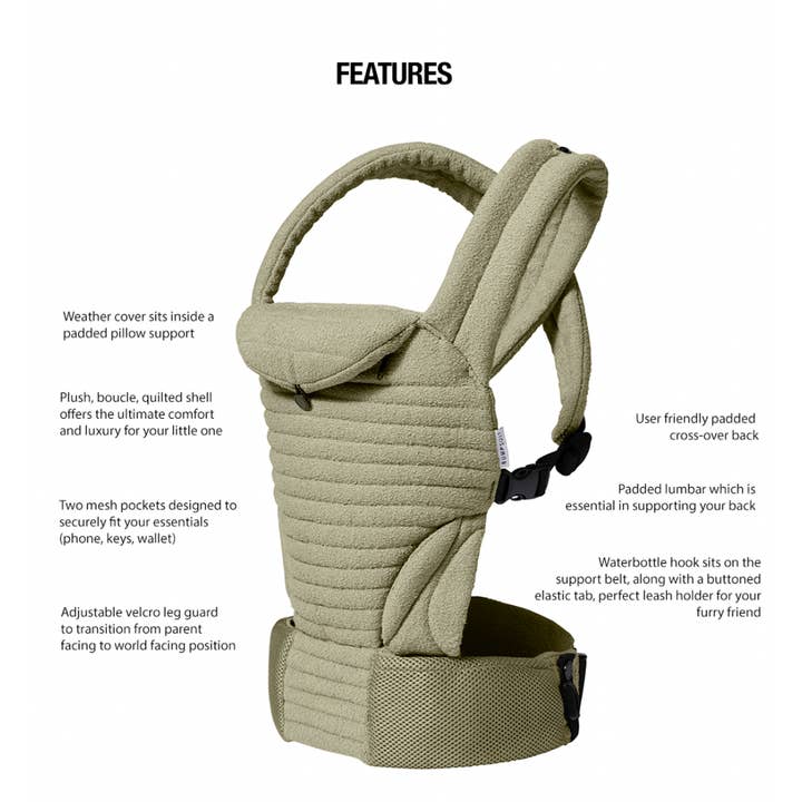 The Armadillo Baby Carrier - Matcha for wholesale on Faire10