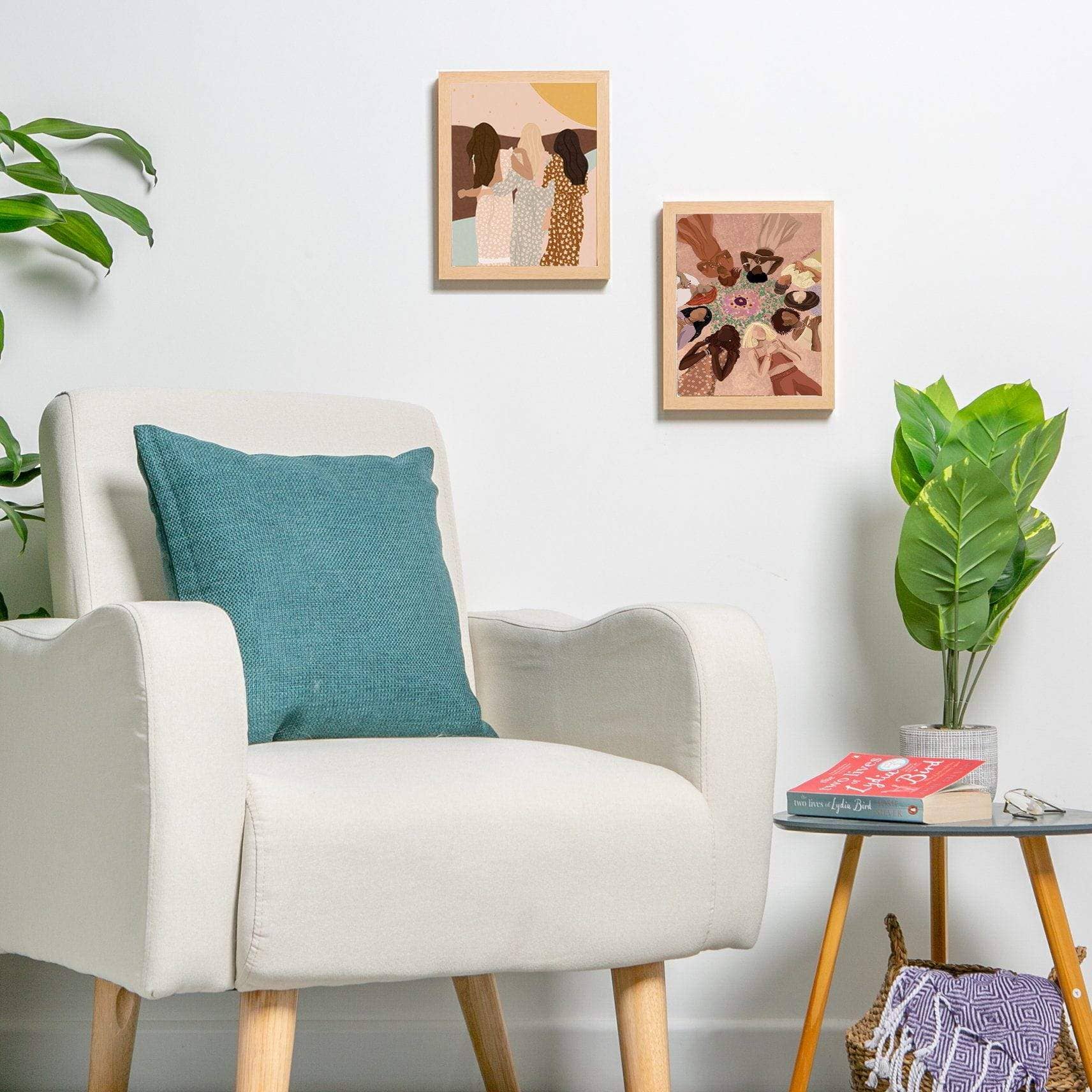 Rinkit Ltd - Wholesale Picture Frame - Nicola Spring Box Photo Frame - 8x10 - Light Wood3