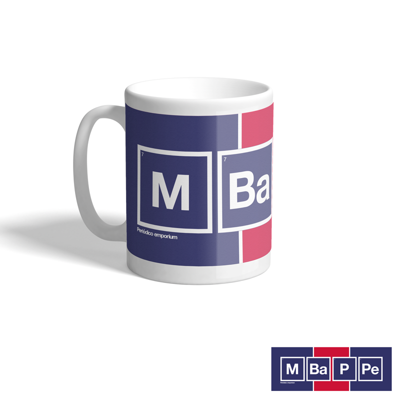 Periodico Emporium – wholesale Coffee mug – Paris Saint-Germain Mbappe Retro Football Mug0