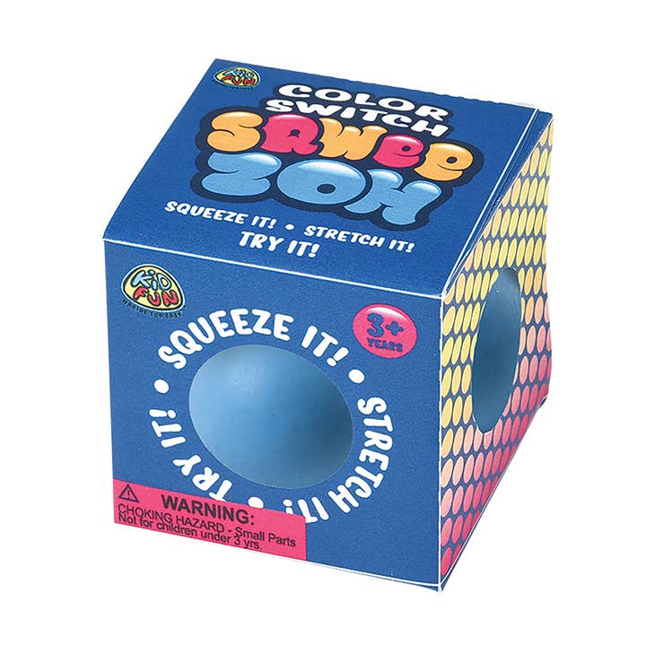 US Toy Company - Wholesale Squishy Toy - Kids & Baby - Color Switch Ball 12-unit Display0