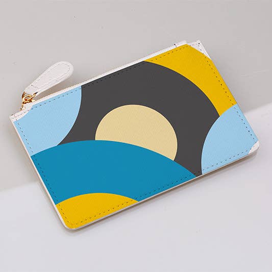 LanRetro – wholesale Coin purse – Women’s – Blue Retro Records Coin Purse2