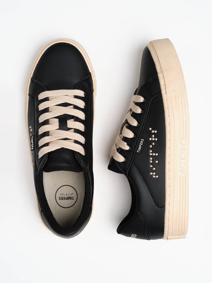 Timpers - Wholesale Lifestyle Sneakers - Unisex - Zapatilla Negra – Estilo Atemporal, Comodidad Premium0