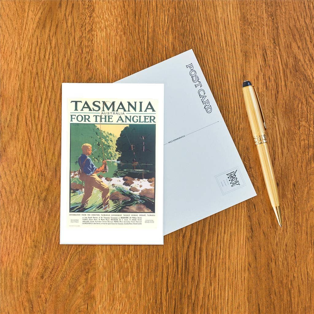 Found Image Press - Wholesale Postcard - Postcard MF-842 Tasmania for the Angler1