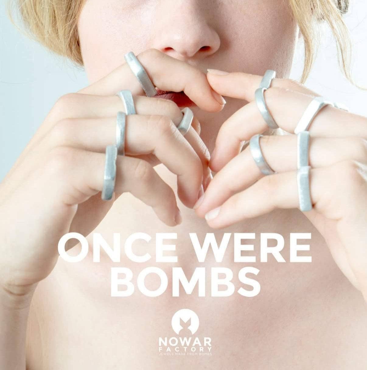 No War Factory s.r.l. - Wholesale Band/Stacked Ring - Square Ring3