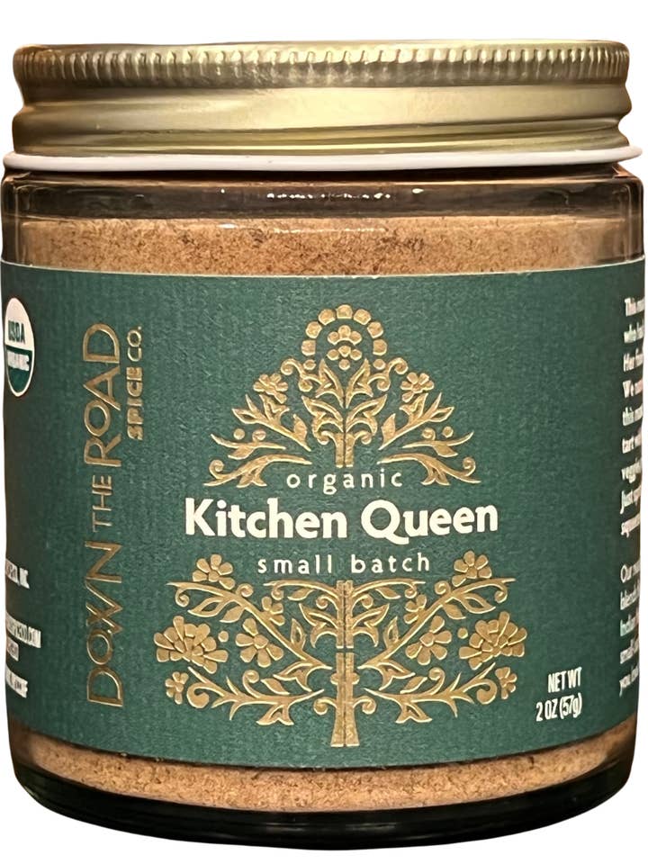 Organic Kitchen Queen Masala for wholesale by Down the Road Spice Co.