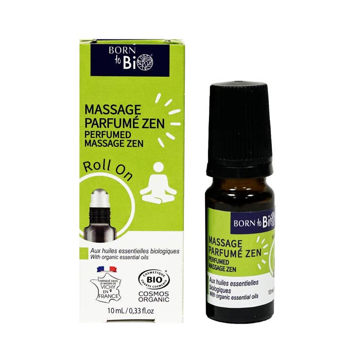Zen Scented Massage Roll-On - 10 mL for wholesale by Les Laboratoires Bio Seasons