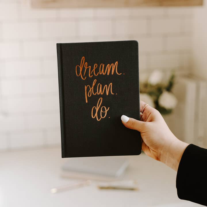 Sweet Water Decor – Großhandel Tagebuch – Dream Plan Do Stofftagebuch — Wohnaccessoires und Geschenke
