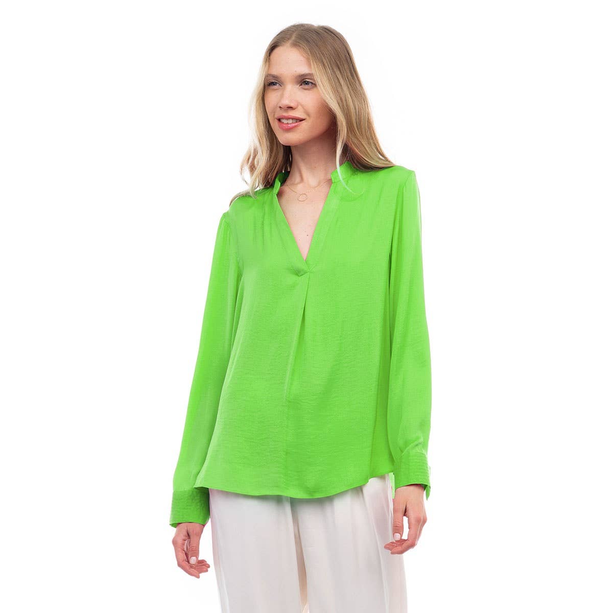 Naked Zebra – Großhandel Bluse – Damen – Bluse mit Kragen4