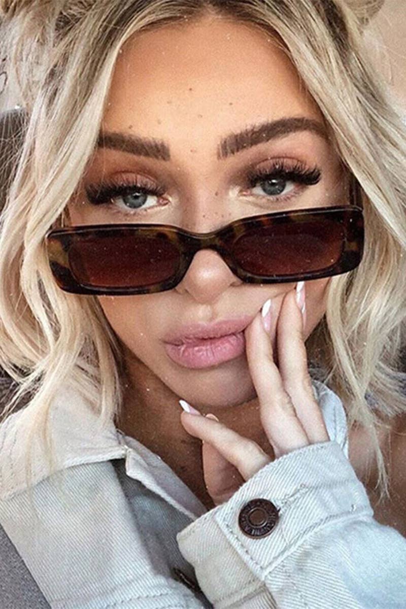 ACCITY - Wholesale Sunglasses - Women's - SQUARE FRAME FASHION GLASSES_CWASG010816