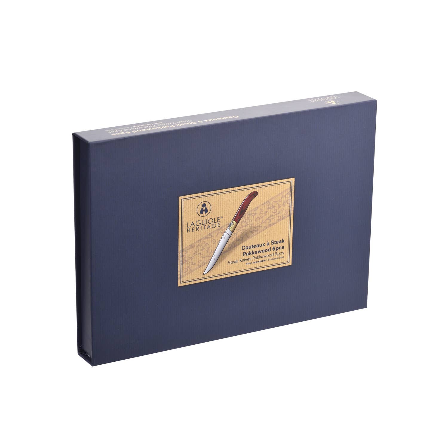 LAGUIOLE HERITAGE - Vente Sets de couteaux - LAGUIOLE HERITAGE Coffret 6 couteaux de table  4