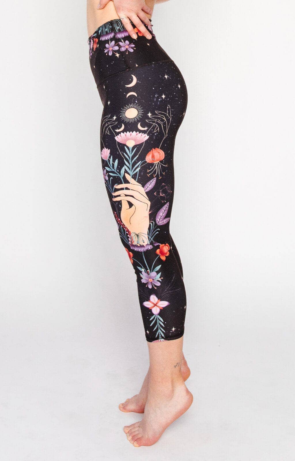 Pretty In Pink Printed Bell Bottoms