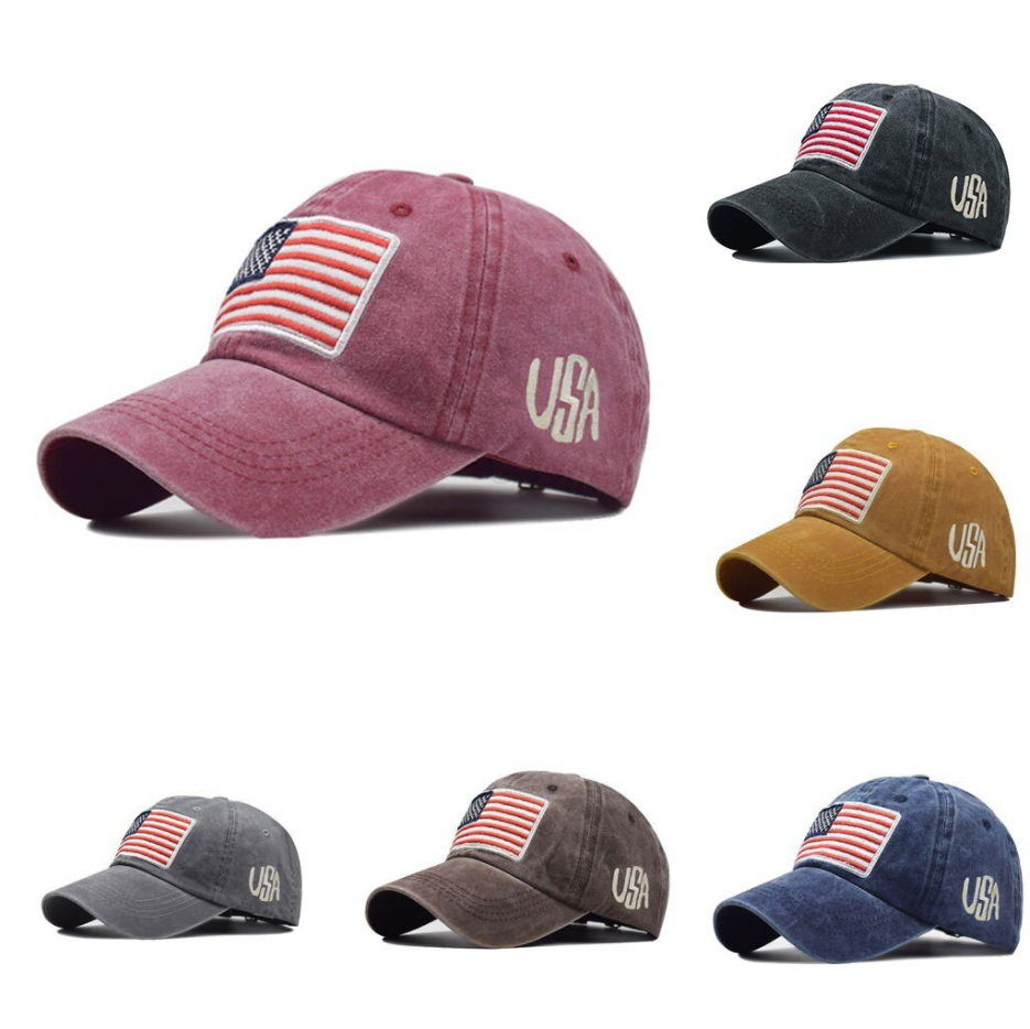 Syrrios Gifts LLC – Großhandel Basecap – Unisex – Amerikanische Flagge USA Baseballkappe - Taktische Armee Baumwolle Lässig19