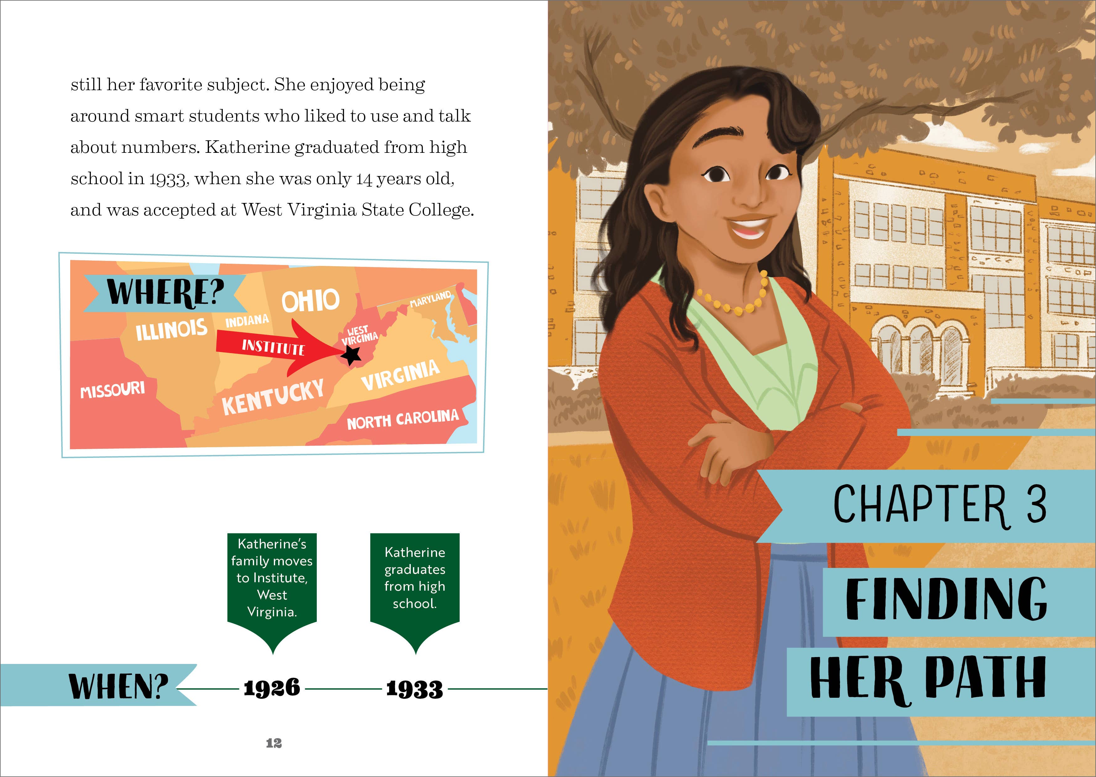 Sourcebooks - Wholesale Biography & Memoir - Story of Katherine Johnson3