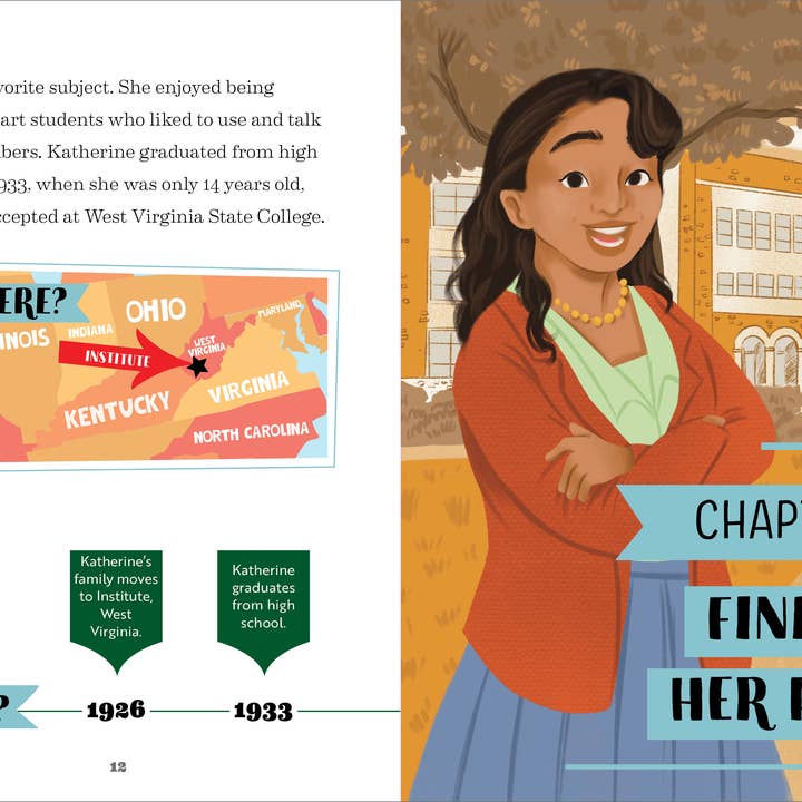Sourcebooks - Wholesale Biography & Memoir - Story of Katherine Johnson3