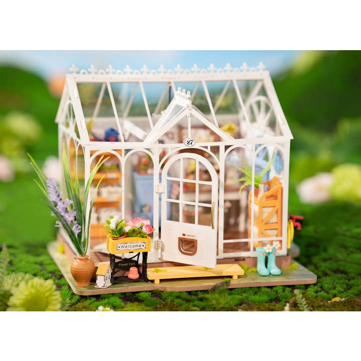 Hands Craft - Wholesale DIY Craft Kit - DIY Miniature House Kit: Dreamy Garden House13