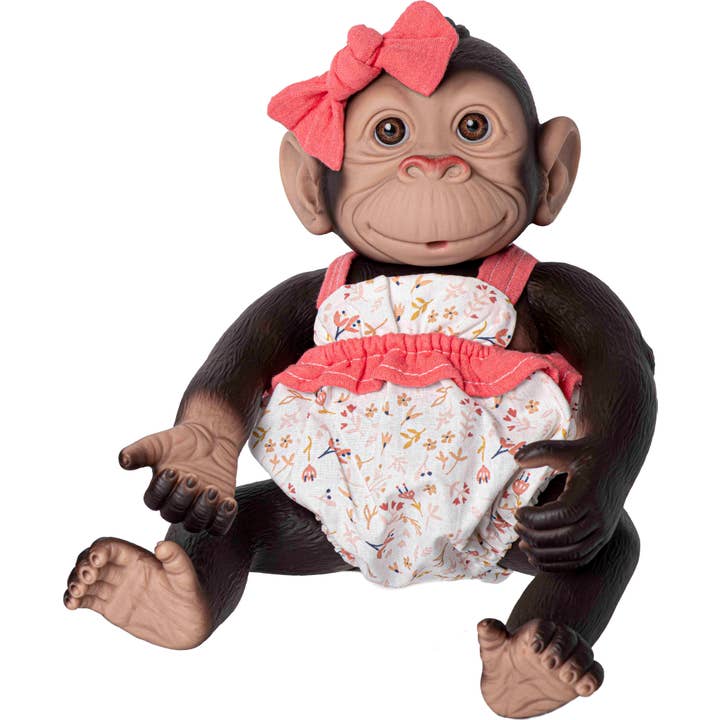 MUÑECAS ROSATOYS, S.L. - Wholesale Doll - Kids - Reborn Jumpsuit With Green And Orange Jumpsuit3