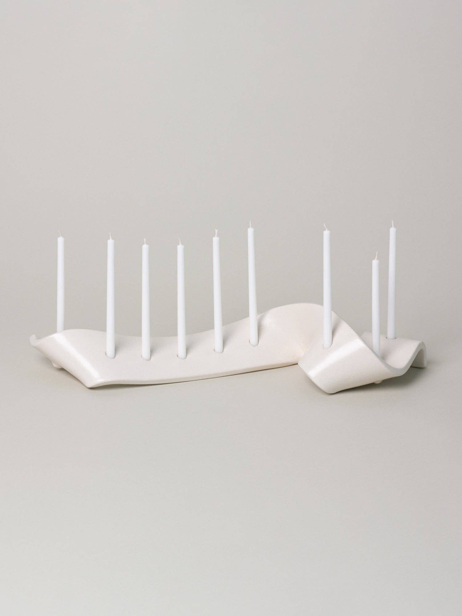 Virginia Sin - Wholesale Menorah - Swey Menorah, Cream1