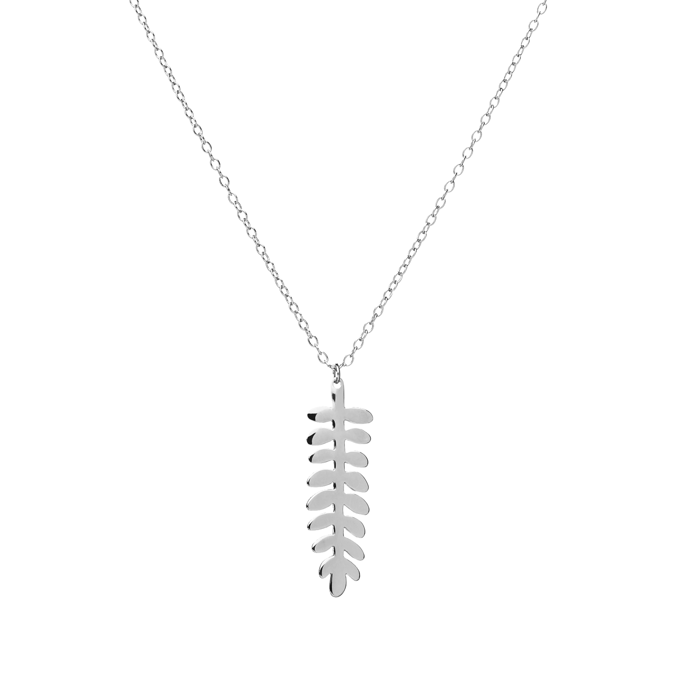 MURONA - Wholesale Pendant/Charm Necklace - Folia Silver0