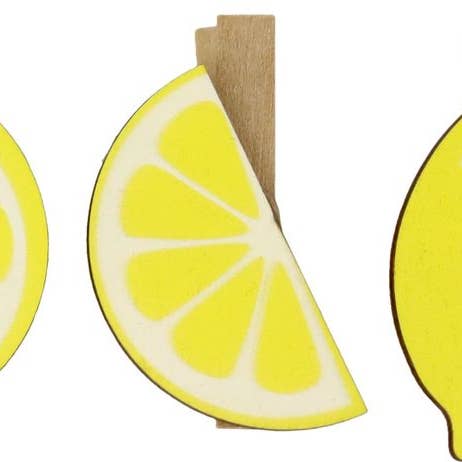 HOFF-INTERIEUR - Wholesale Decorative Tabletop Object - LUCKY LEMON CLAMPS 6-PIECE SET (HOFF5910)0