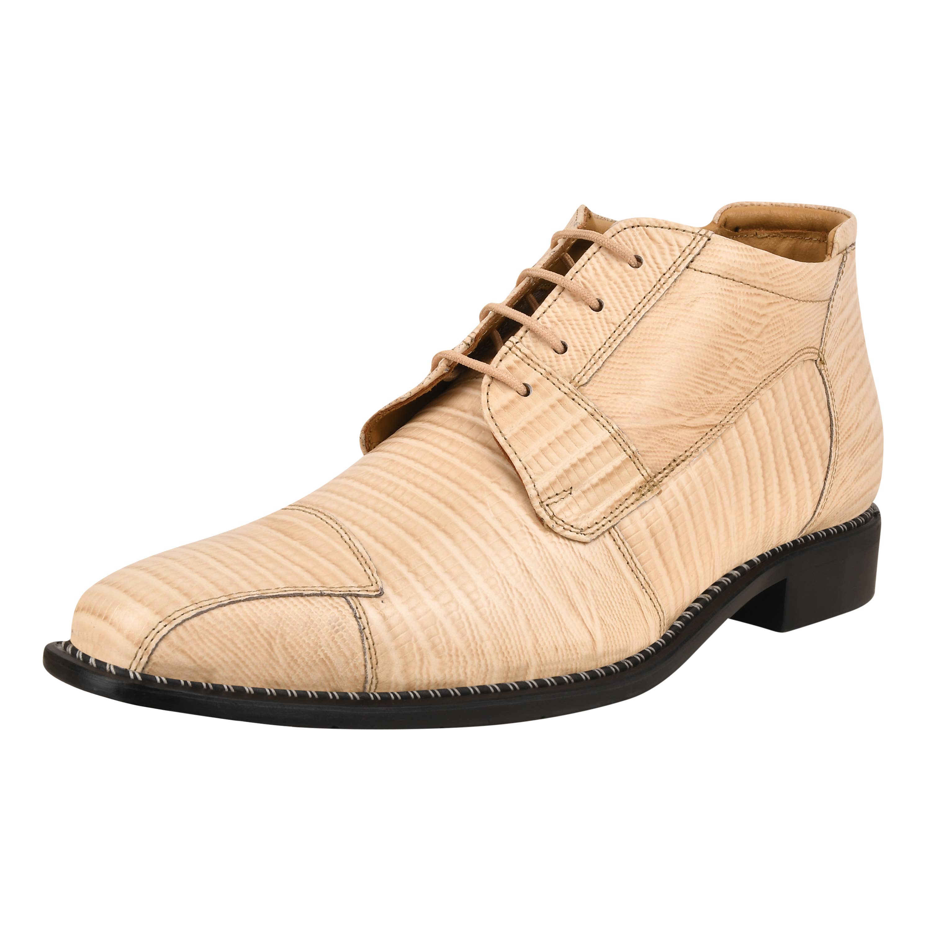 LIBERTYZENO - Vente Bottes – homme - Bottes à lacets en cuir véritable Foxx pour hommes32