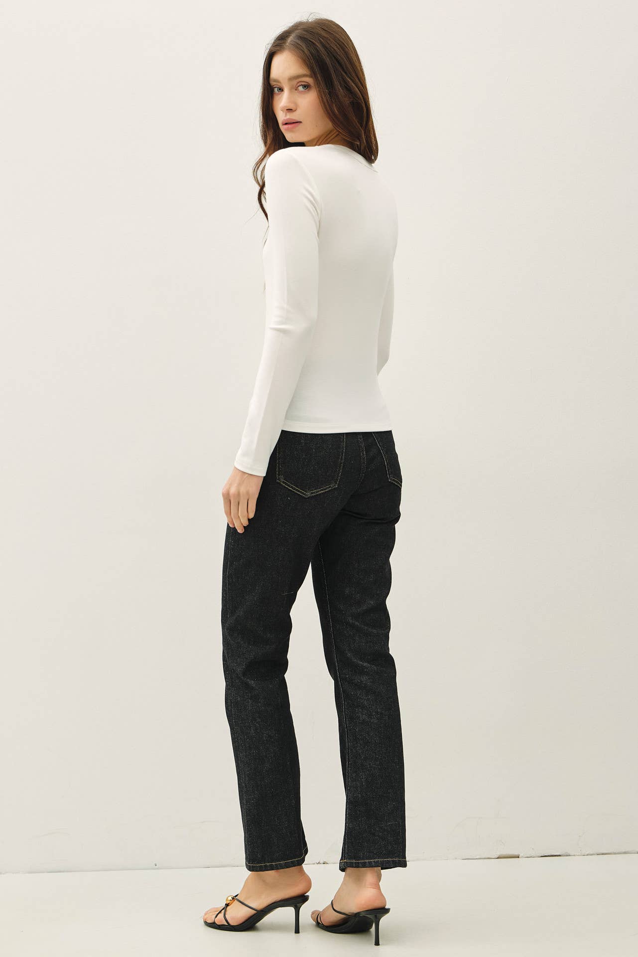 Be Cool - Wholesale Knit Top - Women's - SOFT JERSEY U NECK LONG SLEEVE6