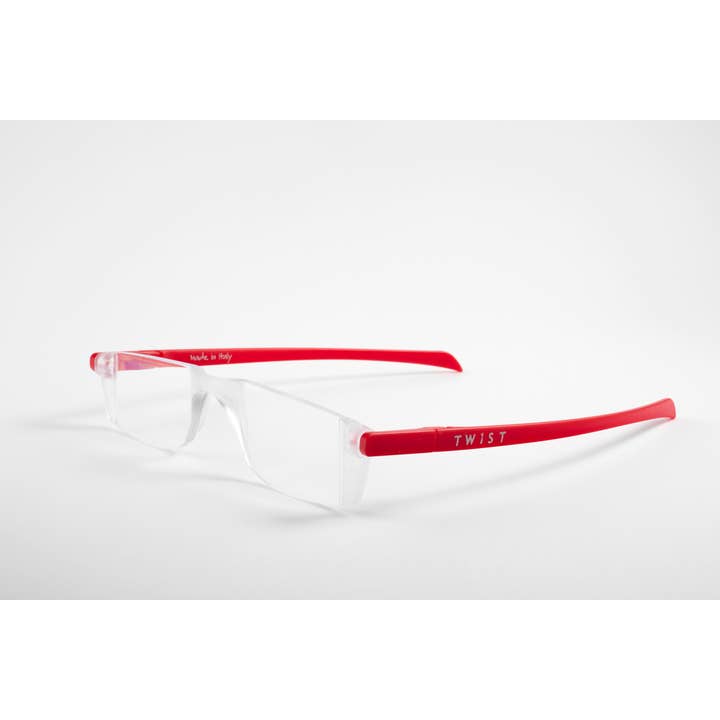 TWIST ONE READ 5050 - ROSSO FIAMMA +1,00 per la vendita all'ingrosso da parte di TWIST FOLDING READERS