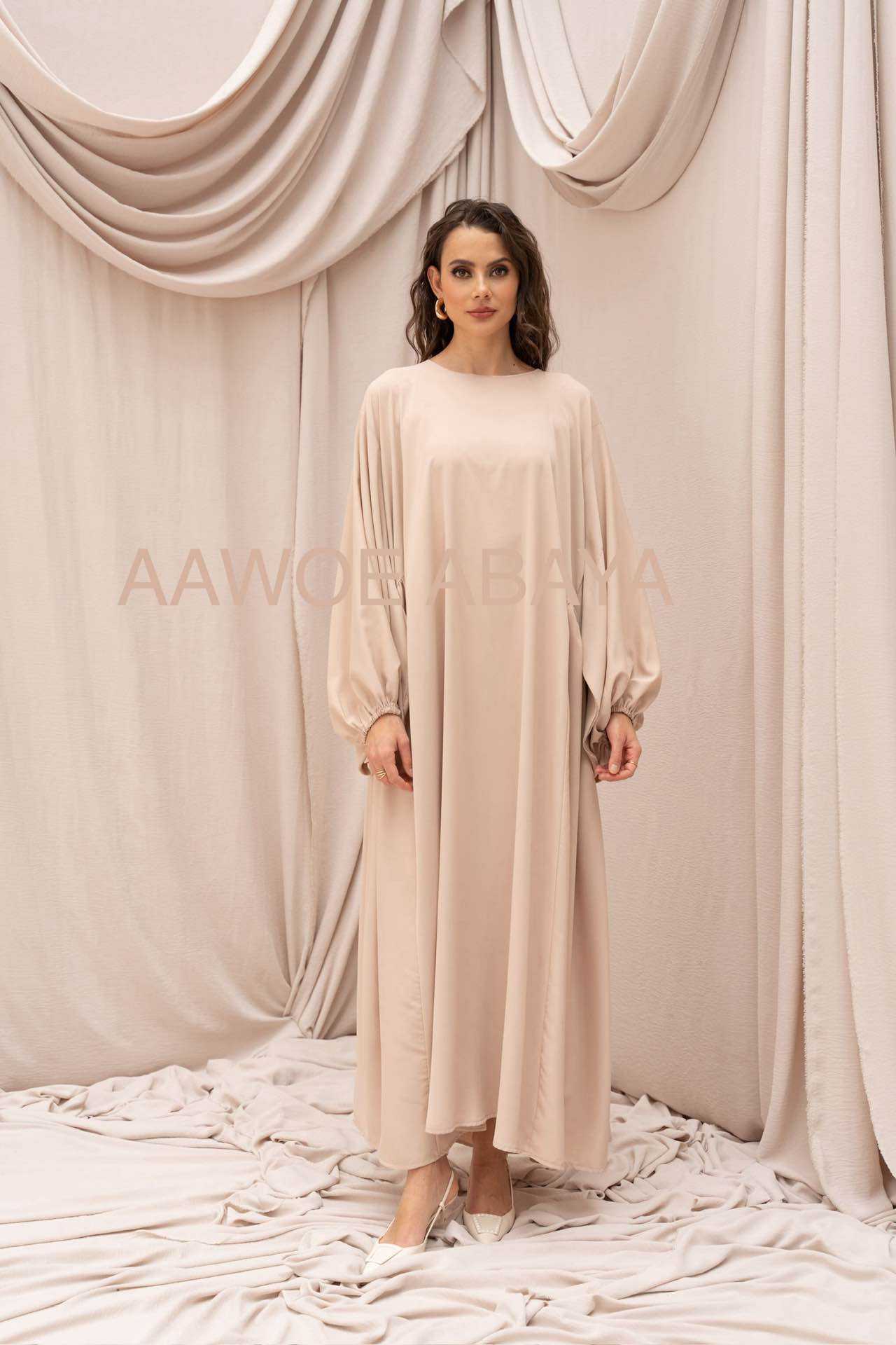 Aawoe Abaya - Wholesale Dress - Women's - Elegant Abaya Dress - 2466-ROB28