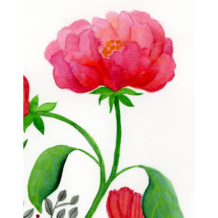 Jen Ray Studio - Wholesale Art Print - Floral Watercolor Giclee Fine Art Print1