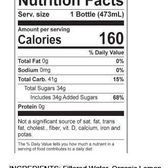 Big Island Organics - Wholesale Fruit Juice - Island Lemonade - 16oz3