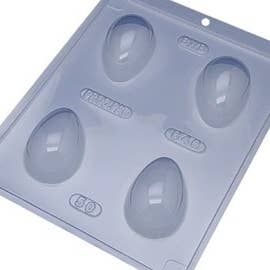 Sweet Elizabeth - Wholesale Chocolate/Candy Mold - 50 g Easter Egg Shaped Hot Chocolate Mold