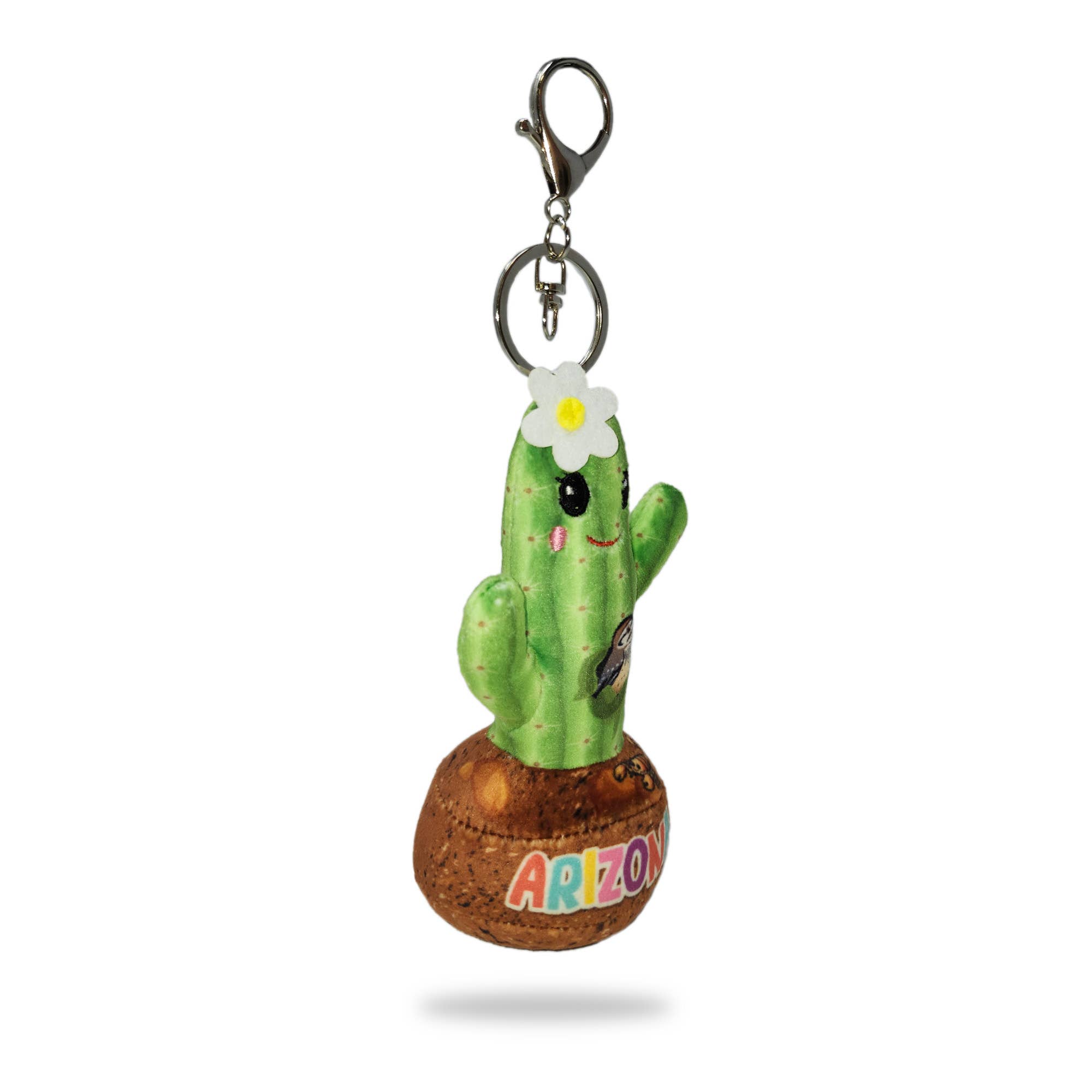 Plushology® by RGU - Wholesale Keychain - Kids - Arizona Squishy Saguaro Keychain 1