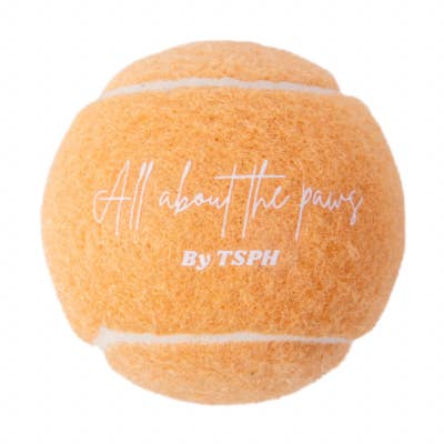 The Leah Smith collection, all about the paws by TSPH dog tennis ball for wholesale by The sweetie pamper hamper