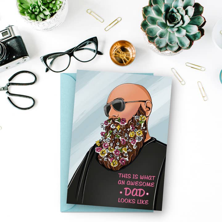 Father's Day Greeting Card for wholesale by The Fabulous Planner