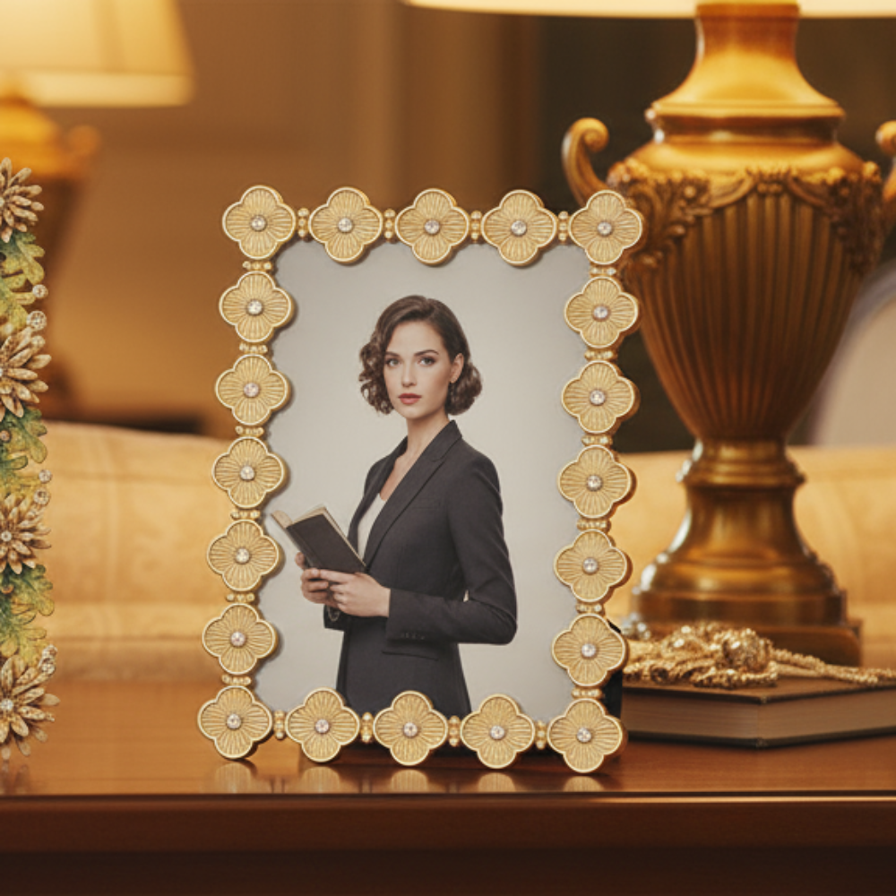 OLIVIA RIEGEL - Vente Cadres photos - Cadre Trèfle | Cadre Photo | Cadres Dorés | Cadres Argentés18