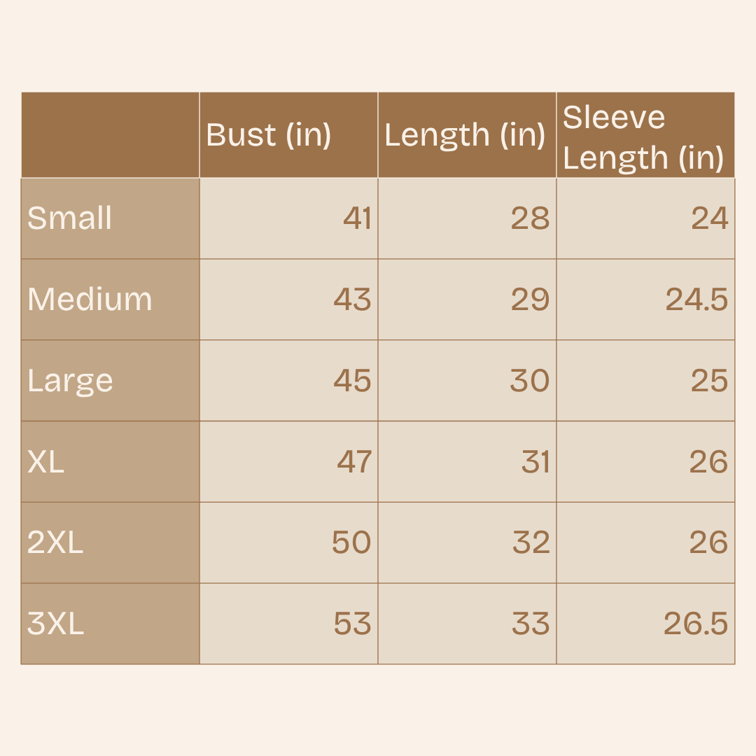 HAHA MAMA Clothing – wholesale Tröja med knappar – Unisex – Lätt brun flanell - Vuxen8