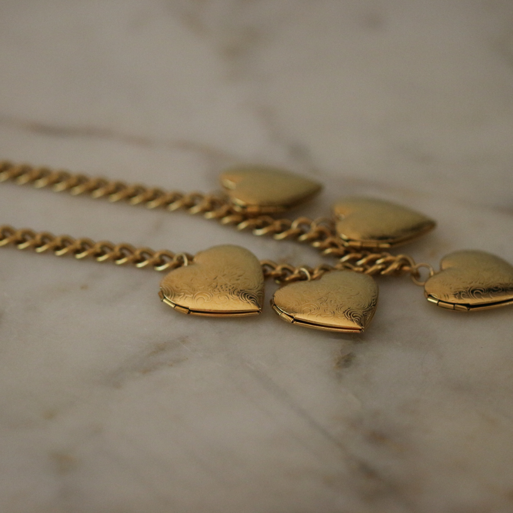 Deep South Originals Inc. – wholesale Locket necklace – Margot Heart Locket Necklace-Stainless Steel2