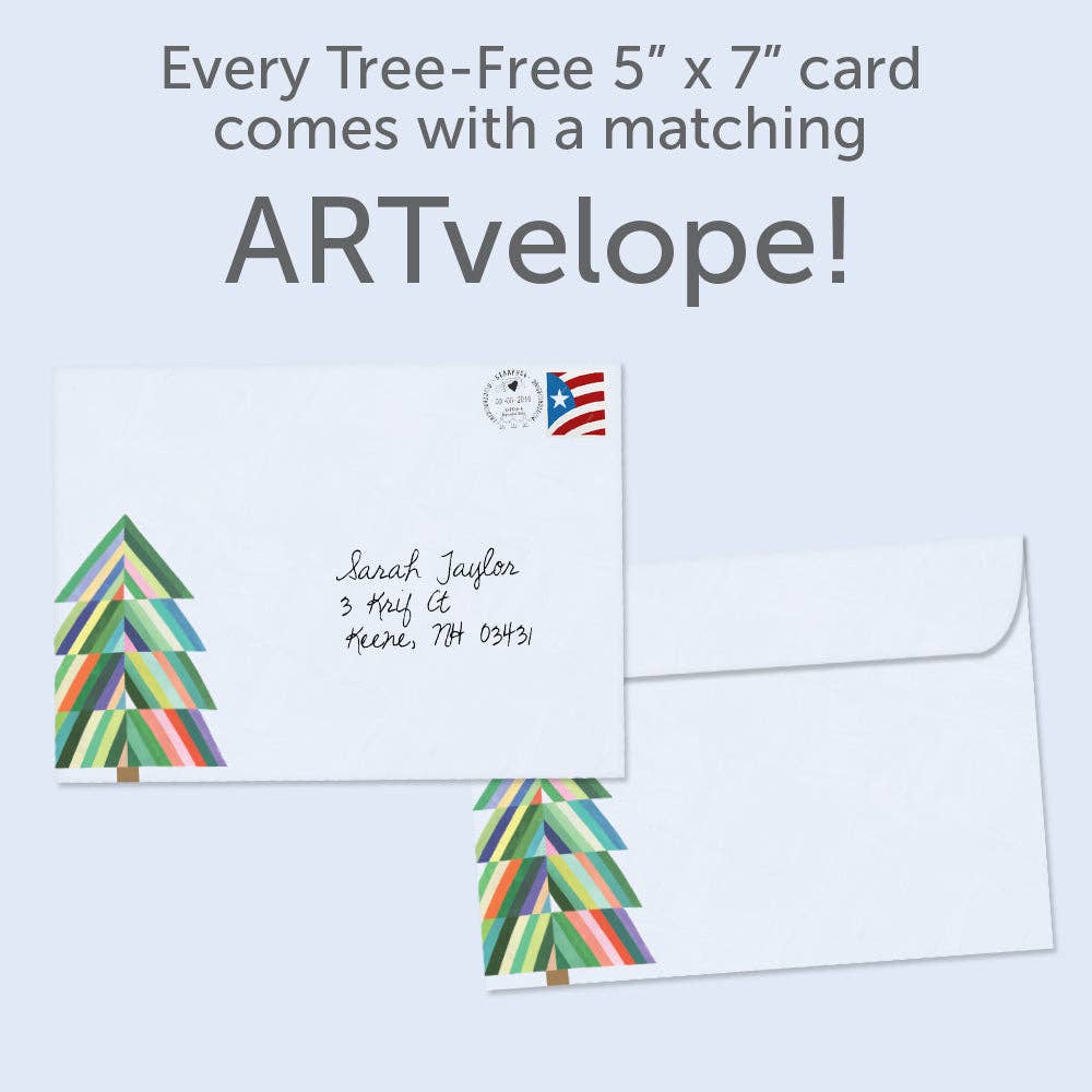 Tree-Free Greetings - Wholesale Christmas Card - Navidenas Tree Christmas SKU 221512