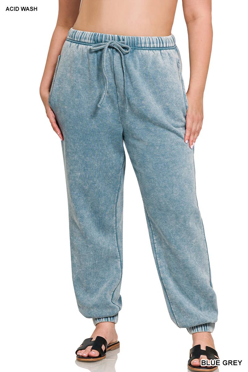 42POPS - Wholesale Lounge Sweatpants/Joggers - Women's - "..Wash Fleece Sweatpants With Pockets2