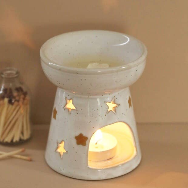 Lisa Angel - Wholesale Wax Warmer - Ceramic Starry Wax Melt Burner-Not available to EU countries2