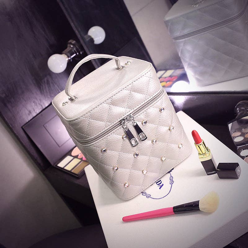 Ole - Wholesale Makeup/Cosmetic Bag - Rhinestone Make-up Box HB23976