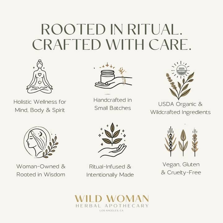 Wild Woman Herbal Apothecary - Wholesale Oral Supplement/Vitamin - Fertility Flow Tincture | Women's Herbal Hormone Balance8
