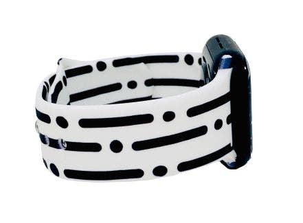 Thomas and Lee Company - Venta al por mayor Correas de reloj - Mujer - Correa para Apple Watch de línea negra1