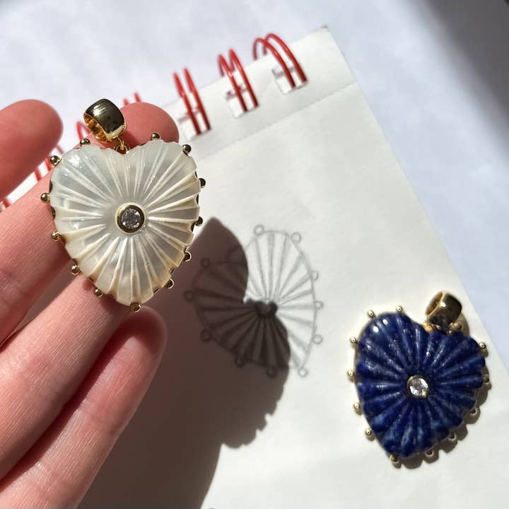 THATCH - Wholesale Pendant/Charm Necklace - Malene Mother Of Pearl Rope Necklace3