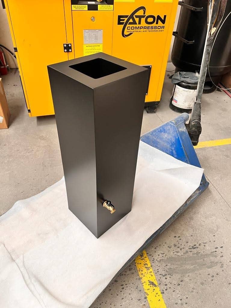 Tikal Composite Designs - Wholesale Outdoor Ornament/Decor - Modern Fiberglass Oolal Rain Barrel7